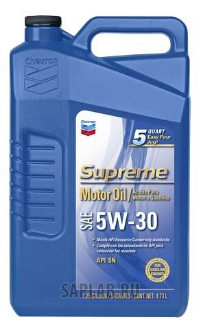 Купить CHEVRON 220013533 Моторное масло Chevron Supreme 5W-30 4,73л