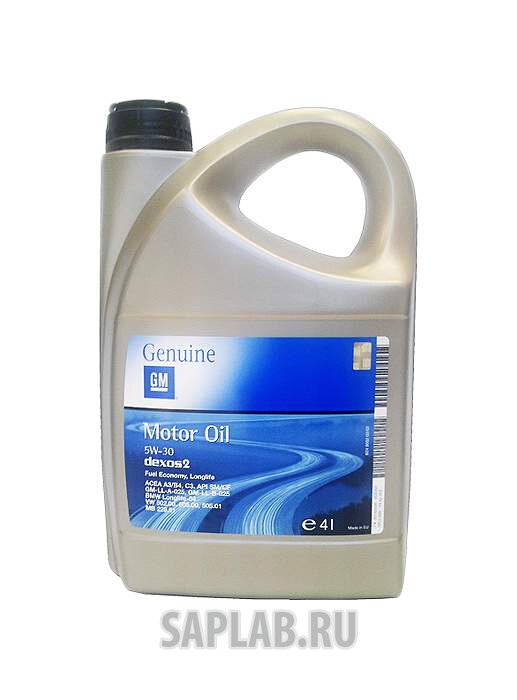 Купить GENERAL MOTORS GM5W304L Моторное масло General Motors Dexos1 5w-30 4л