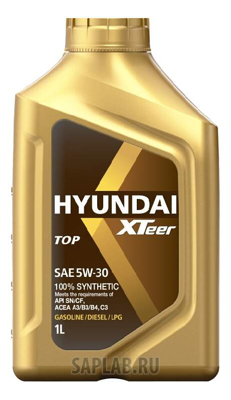 Купить HYUNDAI-KIA 1011004 Моторное масло Hyundai-KIA Top 5W-30 1л