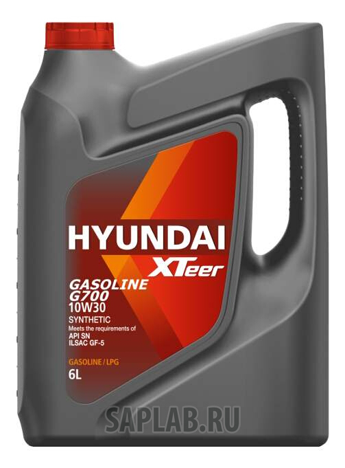 Купить HYUNDAI-KIA 1061012 Моторное масло Hyundai-KIA Gasoline G700 10W-30 6л