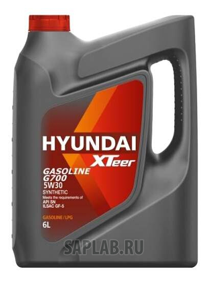 Купить HYUNDAI-KIA 1061135 Моторное масло Hyundai-KIA Gasoline 700 5W-30 6л