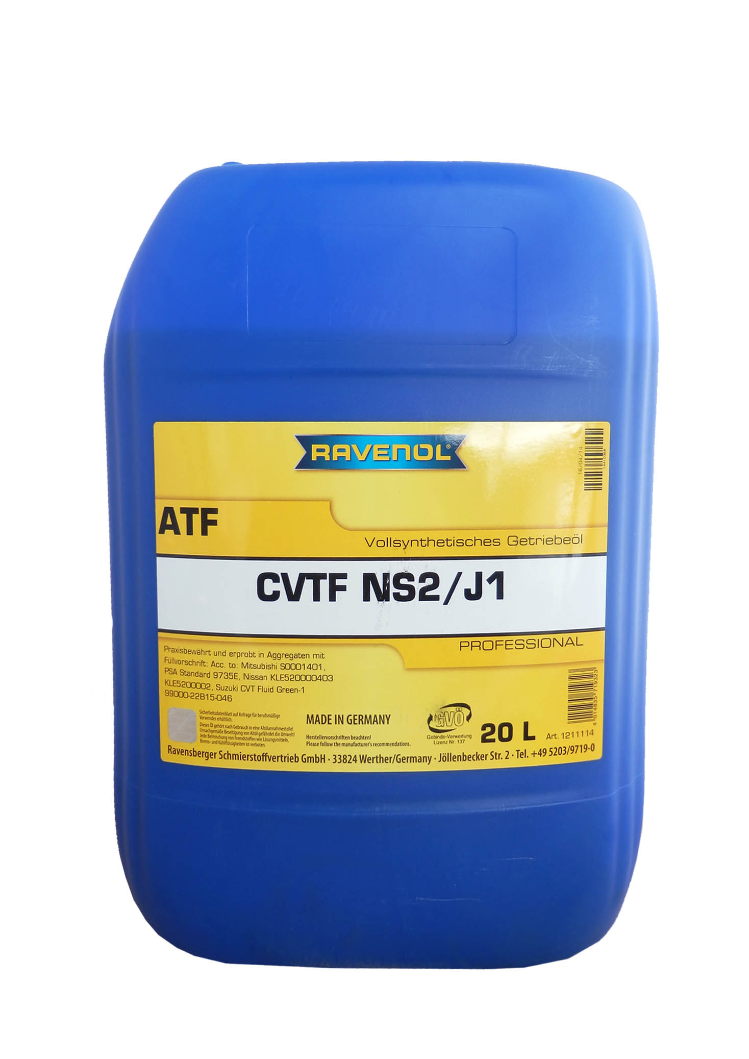 Купить запчасть RAVENOL - 4014835719323 