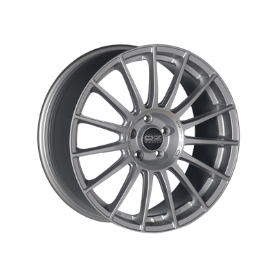 Купить Oz WHS062498 Superturismo LM 19/8,5 ET34 Matt race silver + black lettering